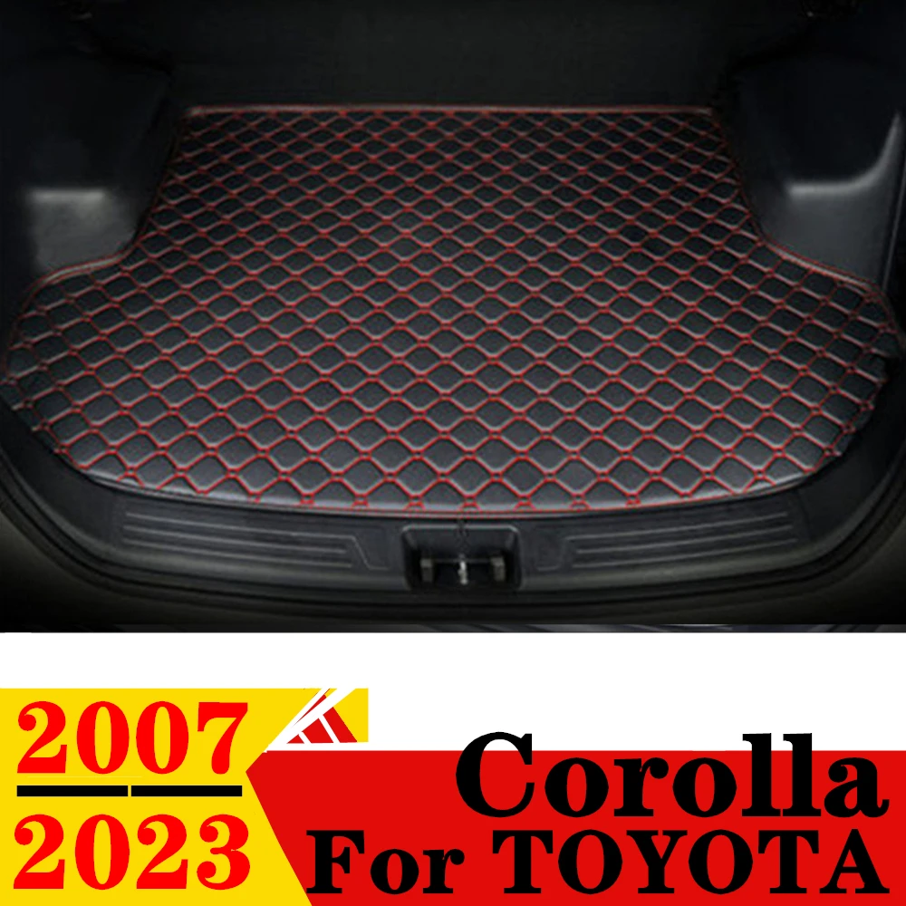 Коврик для багажника автомобиля Toyota Corolla 2007 08-2023, плоский боковой водонепроницаемый задний коврик для груза, коврик, аксессуары для авто, подкладка для багажника
Коврик для багажника автомобиля Toyota Corolla 2007 08-2023, плоский боковой водонепроницаемый задний коврик для груза, коврик, аксессуары для авто, подкладка для багажника
