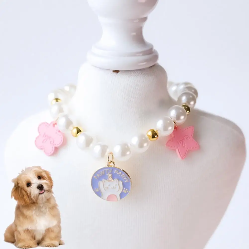 Pet Necklace Small Beads Elegant Dress-up Puppy All-Match Photography Prop for Festival Dog Accessories Gatos Mascotas Cosplay
Pet Necklace Small Beads Elegant Dress-up Puppy All-Match Photography Prop for Festival Dog Accessories Gatos Mascotas Cosplay