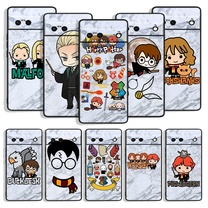 P-Potters Cartoon Design-Harriess Shockproof Cover for Google Pixel 7 6a 5 4 4A XL 5G Black Phone Case Shell Soft Fundas Coque
P-Potters Cartoon Design-Harriess Shockproof Cover for Google Pixel 7 6a 5 4 4A XL 5G Black Phone Case Shell Soft Fundas Coque
