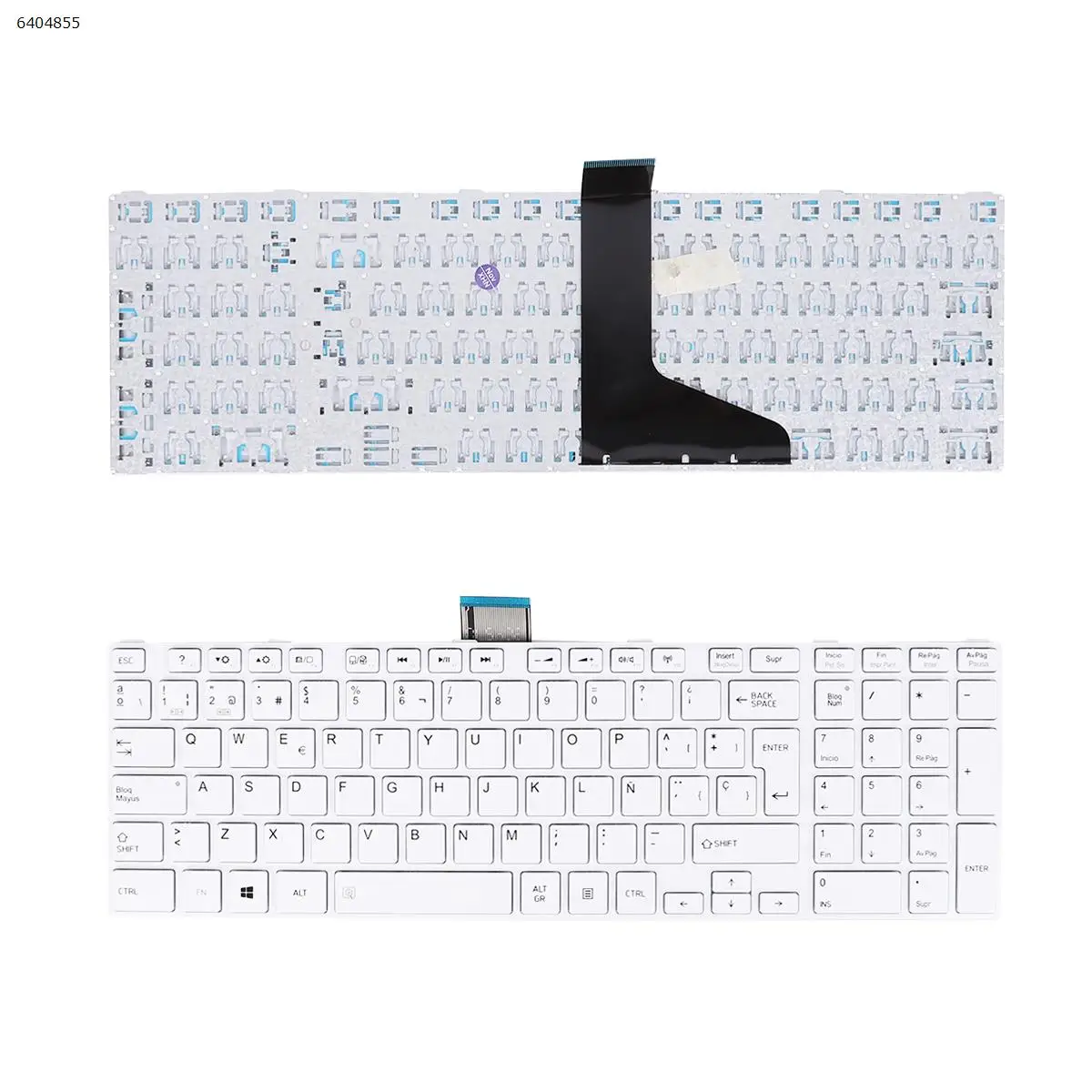 SP Laptop Keyboard for TOSHIBA S875 S875D L950 L950D L955 L955D L970 L970D L975 L975D WHITE FRAME WHITE
SP Laptop Keyboard for TOSHIBA S875 S875D L950 L950D L955 L955D L970 L970D L975 L975D WHITE FRAME WHITE