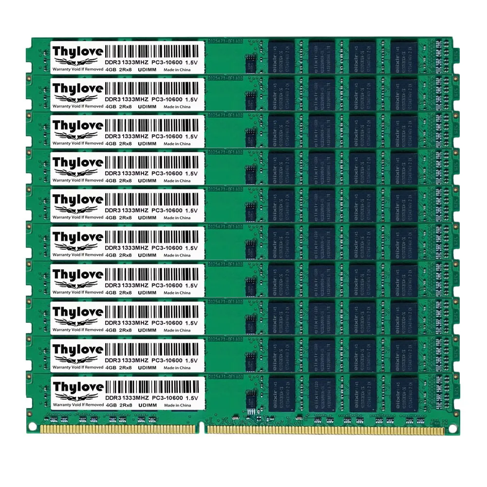10 pieces DDR3 Desktop Memory DIMM RAM PC3-10600 12800 2GB 4GB 8GB DDR3 1333MHz 1600MHz Memory Desktop DDR3 RAM
10 pieces DDR3 Desktop Memory DIMM RAM PC3-10600 12800 2GB 4GB 8GB DDR3 1333MHz 1600MHz Memory Desktop DDR3 RAM