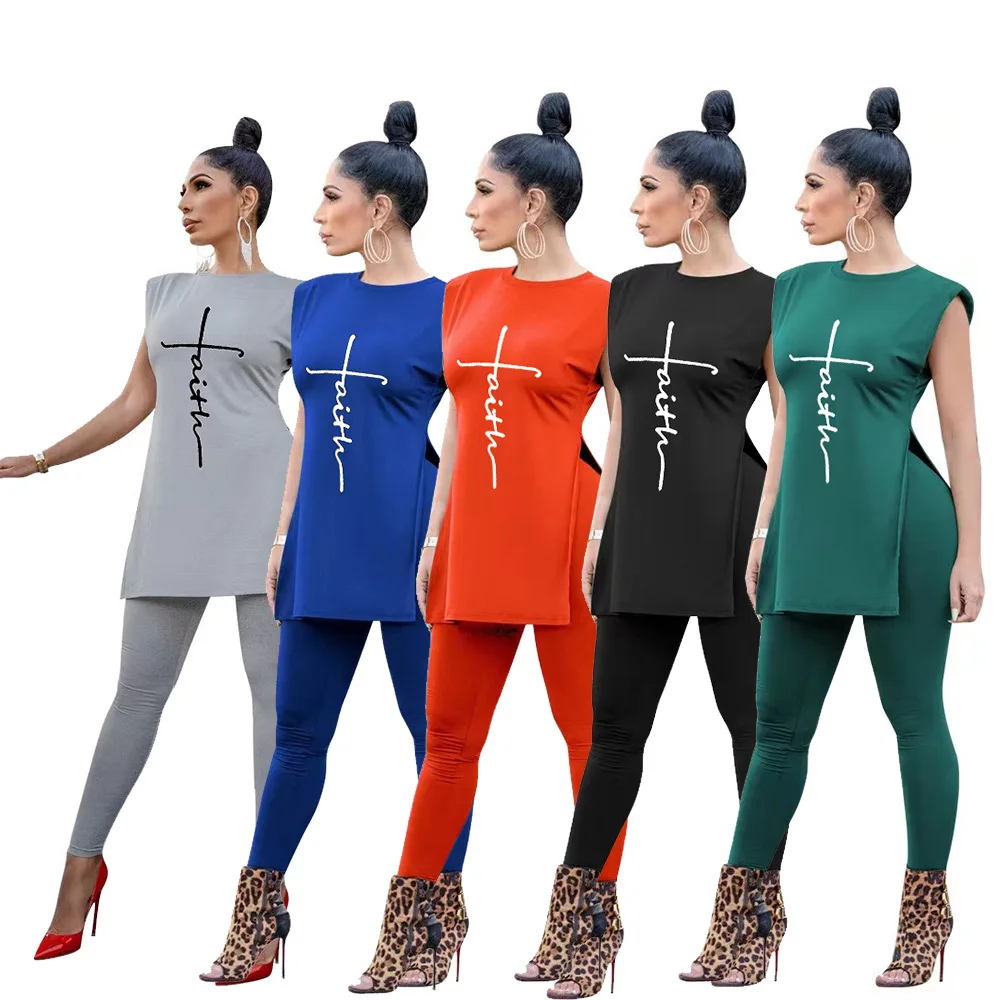 68L6325 весенне-летняя одежда для женщин, новинка 2022, модные женские однотонные свободные брюки с принтом и разрезом, комплект из 2 предметов
68L6325 весенне-летняя одежда для женщин, новинка 2022, модные женские однотонные свободные брюки с принтом и разрезом, комплект из 2 предметов