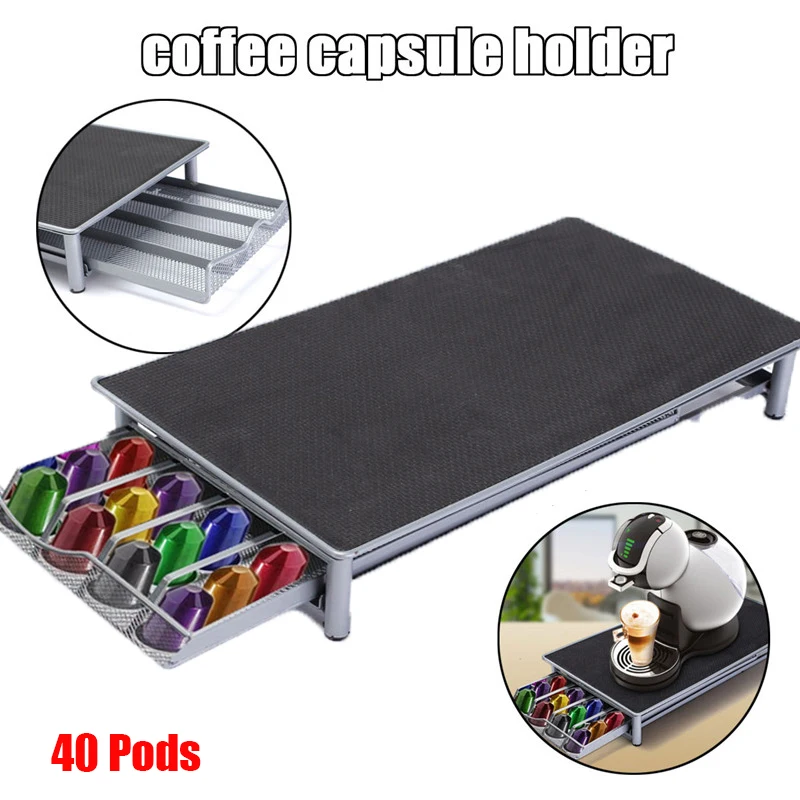 Coffee Capsule Organizer Storage Drawers Coffee Capsules Pods Holder Rack Coffee Machine Base Storage Box Practical Space-Saving
Coffee Capsule Organizer Storage Drawers Coffee Capsules Pods Holder Rack Coffee Machine Base Storage Box Practical Space-Saving