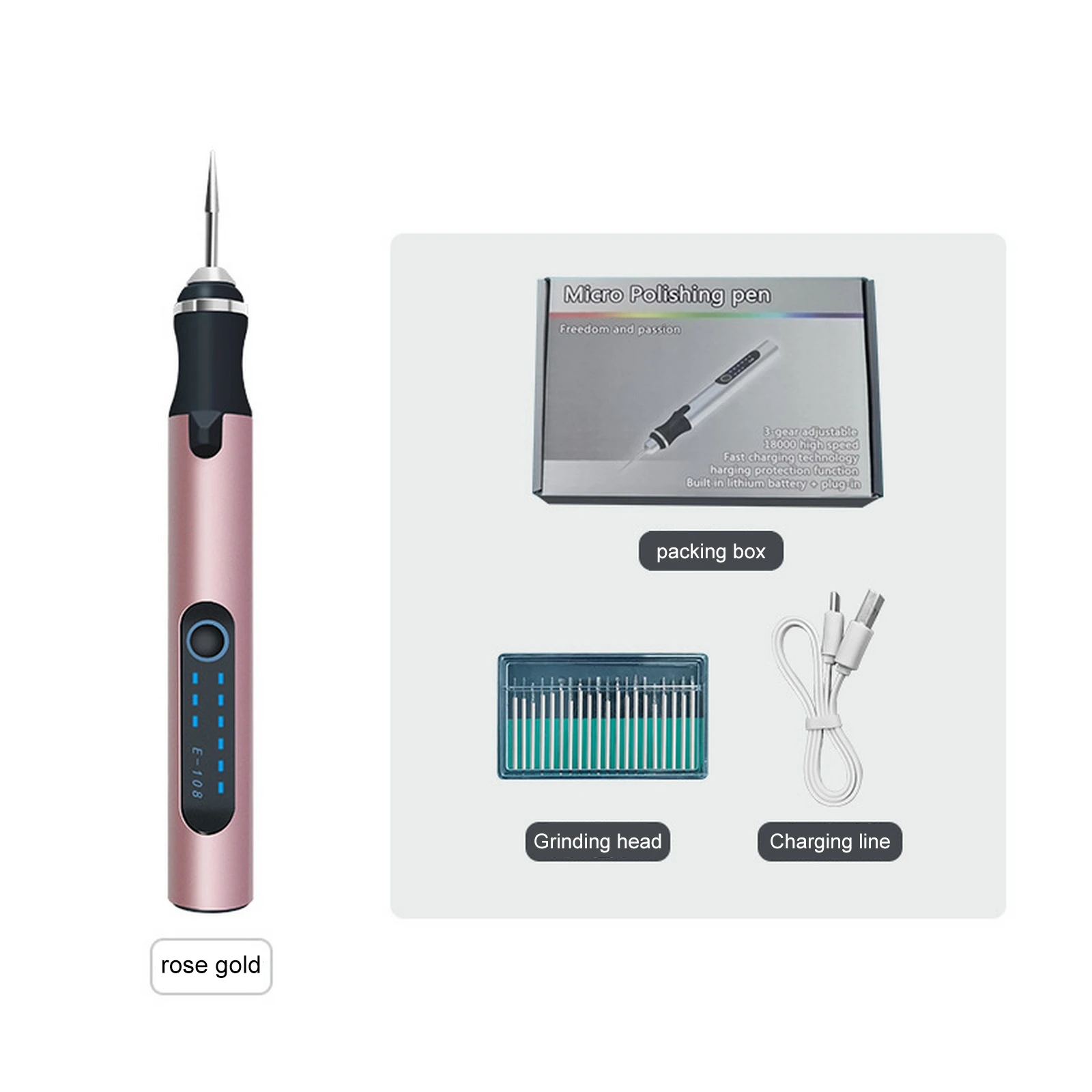 Mini Wireless Drill Electric Carving Pen Variable Speed USB Cordless Drill Rotary Tools Kit Engraver Pen for Grinding Polishing
Mini Wireless Drill Electric Carving Pen Variable Speed USB Cordless Drill Rotary Tools Kit Engraver Pen for Grinding Polishing