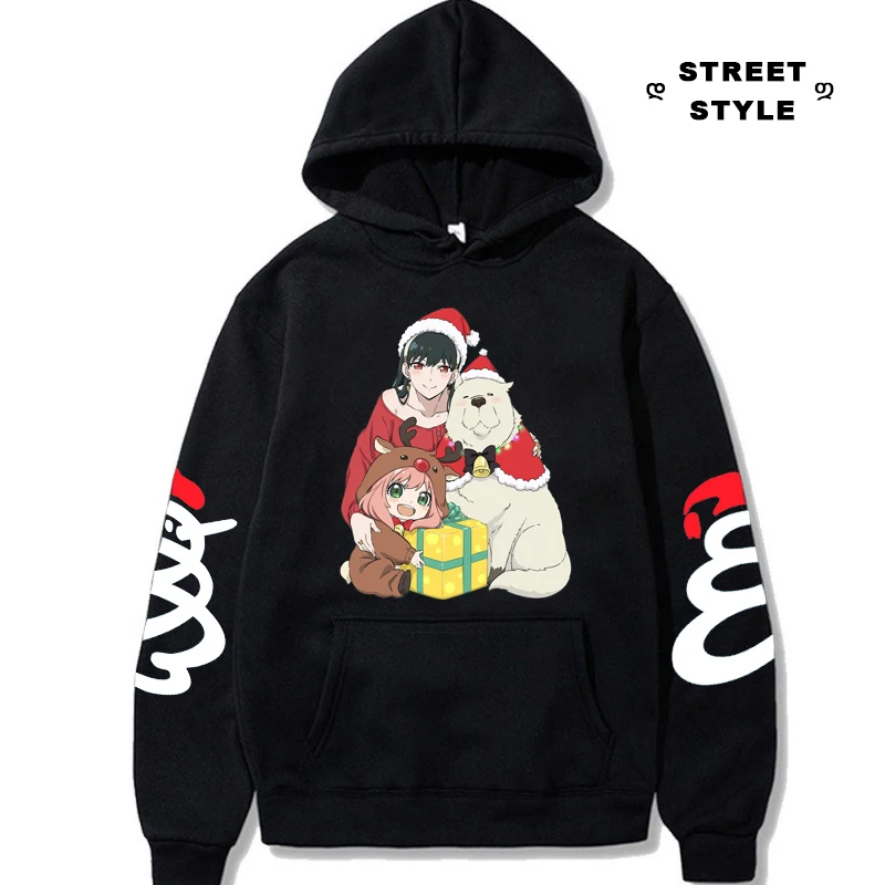 Anime Spy X Family Hoodie Spring Autumn Fleece Y2k Pullover Bond & Anya Graphic Sweatshirt Merry Christmas Hoodies Harajuku Tops
Anime Spy X Family Hoodie Spring Autumn Fleece Y2k Pullover Bond & Anya Graphic Sweatshirt Merry Christmas Hoodies Harajuku Tops