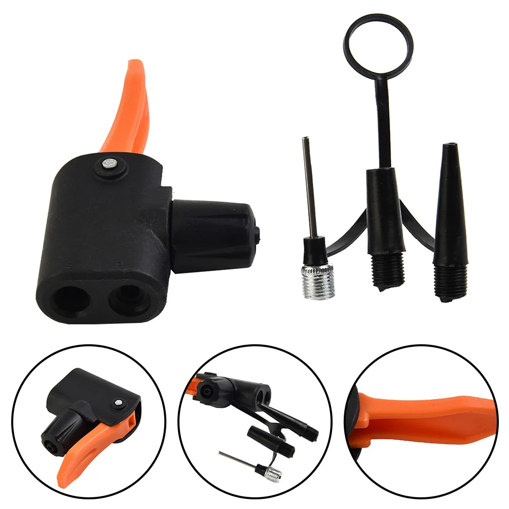 Bicycle Multi-function Pump Inflator Pump Nozzle Hose Adapter Three-in-one Bike Head Tire Valve Joint Cycling Accessories
Bicycle Multi-function Pump Inflator Pump Nozzle Hose Adapter Three-in-one Bike Head Tire Valve Joint Cycling Accessories