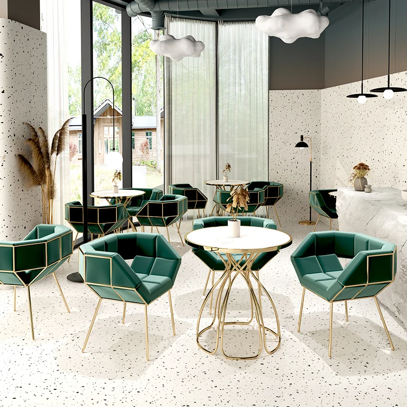 Simple milk tea dessert shop tables and chairs modern leisure creative reception small round table negotiation table and chair c
Simple milk tea dessert shop tables and chairs modern leisure creative reception small round table negotiation table and chair c