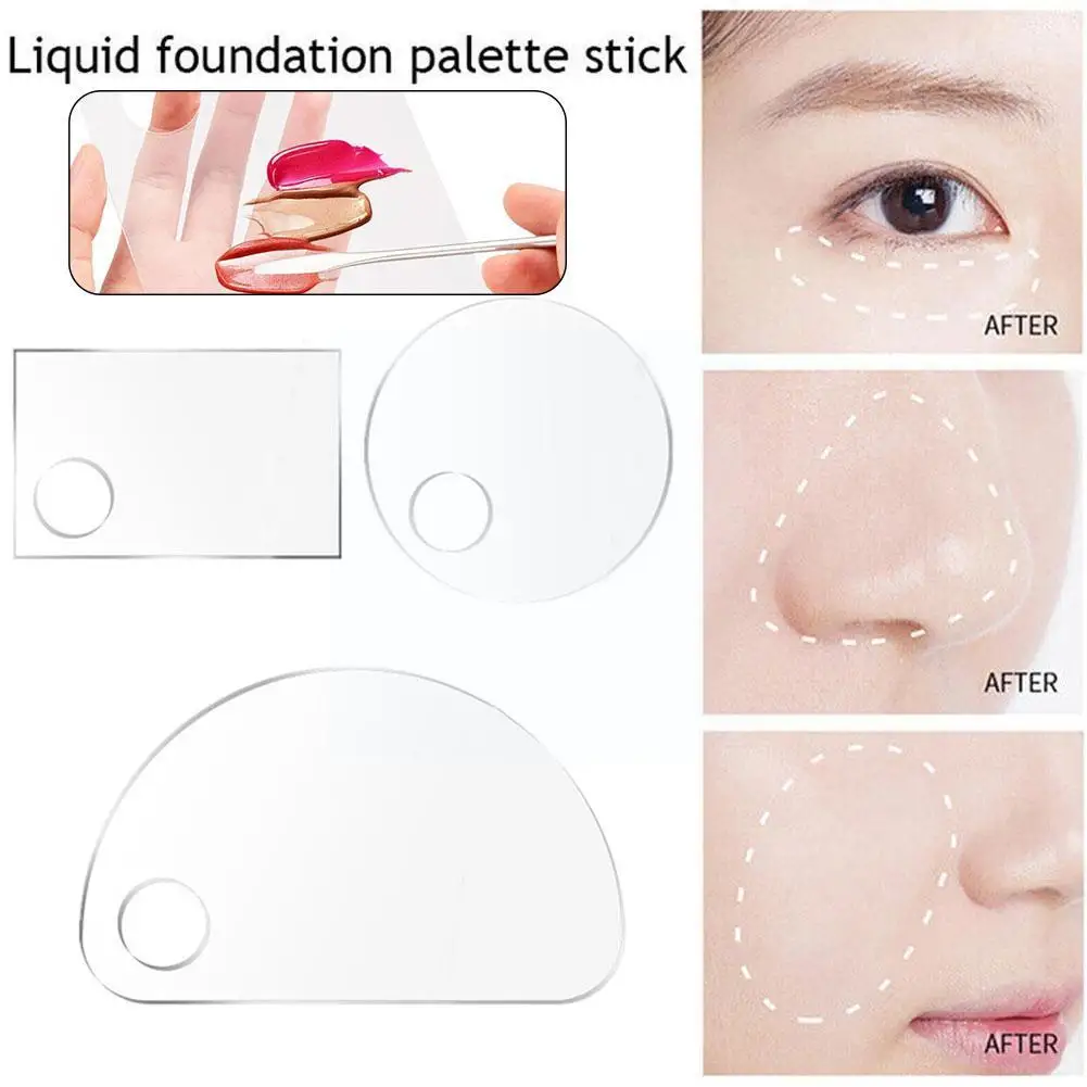 New Portable Acrylic Transparent Foundation Palette Makeup Tone Makeup Palette Using Palette Foundation Nail Color Liquid A X4R3
New Portable Acrylic Transparent Foundation Palette Makeup Tone Makeup Palette Using Palette Foundation Nail Color Liquid A X4R3