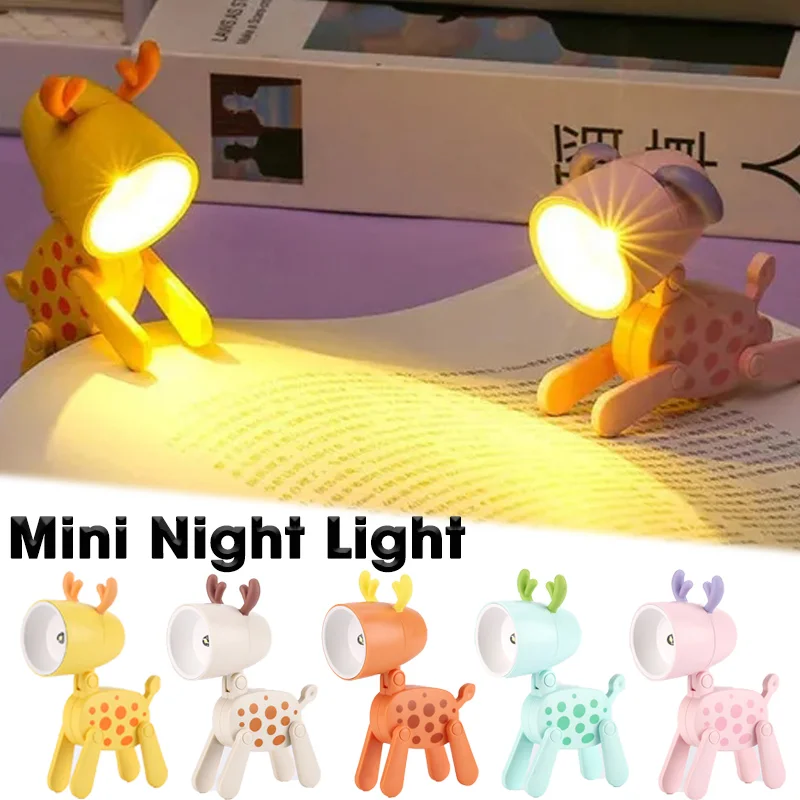 Foldable Mini Led Table Light Creative Deer Shape Night Light Desktop Ornament DIY Desk Lamp for Living Room Bedroom Decoration
Foldable Mini Led Table Light Creative Deer Shape Night Light Desktop Ornament DIY Desk Lamp for Living Room Bedroom Decoration