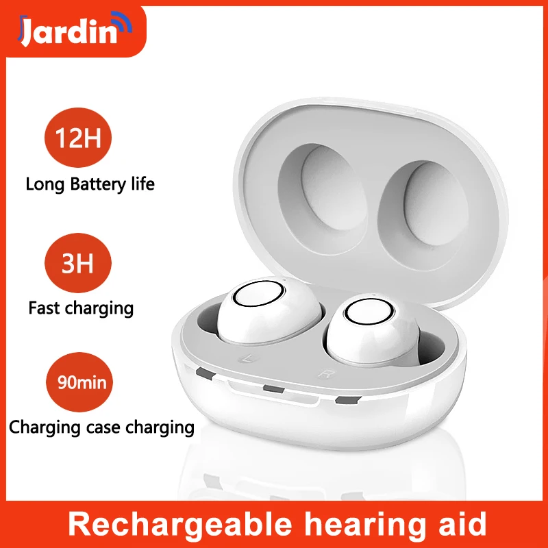 Rechargeable Hearing Aid Audifonos MiNi Digital Invisible Hearing Aids CIC Sound Voice Amplifier for Elderly Deafness Earphones
Rechargeable Hearing Aid Audifonos MiNi Digital Invisible Hearing Aids CIC Sound Voice Amplifier for Elderly Deafness Earphones