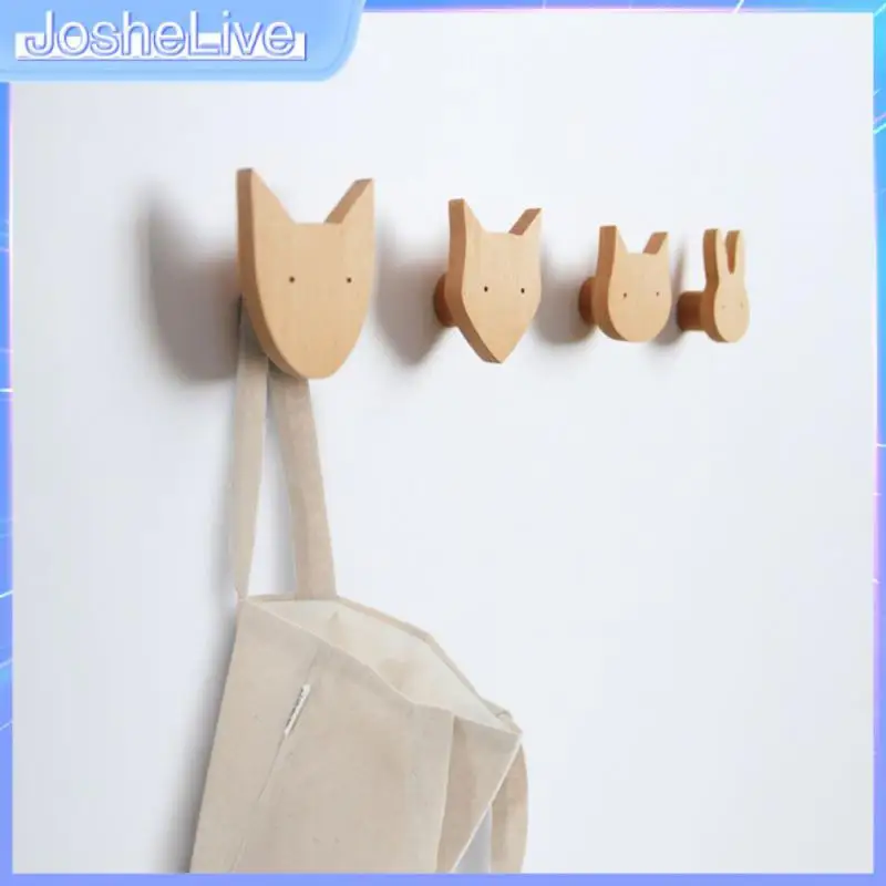 Creativity Animal Shape Hook Natural Oak Walnut Wood Solid Hook Household Multifunctional Wall Hook Key Holder Nordic Hanger 
Creativity Animal Shape Hook Natural Oak Walnut Wood Solid Hook Household Multifunctional Wall Hook Key Holder Nordic Hanger