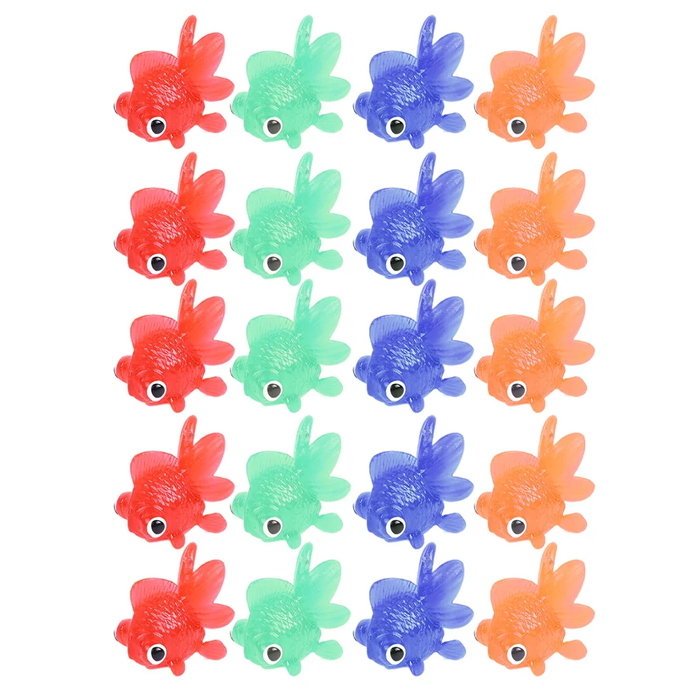 24 Pcs Pinata Baby Decor Adorable Fish Toy Goldfish Model Bathing Decorate Decoration Transparent Tpr Figure Kids Simulation
24 Pcs Pinata Baby Decor Adorable Fish Toy Goldfish Model Bathing Decorate Decoration Transparent Tpr Figure Kids Simulation