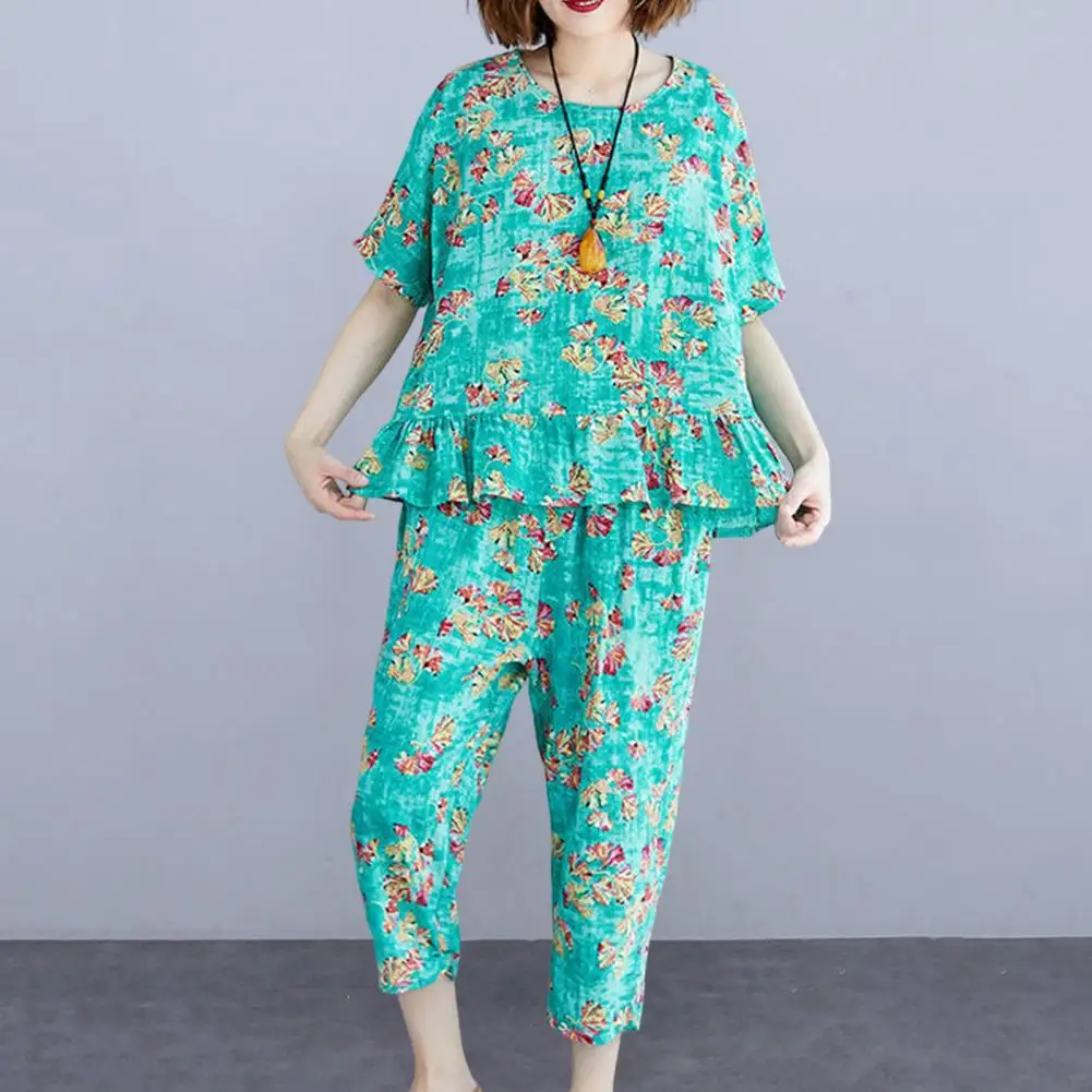 1 Set Casual Outfit Elastic Waist Round Collar Pocket Design Women Tracksuit Summer Outdoor Shirt Pants Suit Women's Clothing
1 Set Casual Outfit Elastic Waist Round Collar Pocket Design Women Tracksuit Summer Outdoor Shirt Pants Suit Women's Clothing