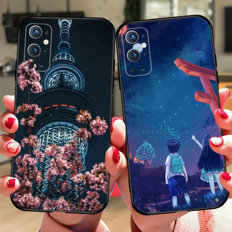 Romantic Anime Street View Phone Case For OnePlus 8 9 pro 6 pro Anti-drop black silicone luxury case for 5 7 6T 7T 8T
Romantic Anime Street View Phone Case For OnePlus 8 9 pro 6 pro Anti-drop black silicone luxury case for 5 7 6T 7T 8T
