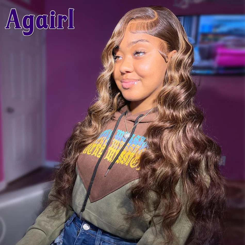 32Inch Highlight Brown Blonde Loose Deep Wave Lace Frontal Human Hair Wigs 13X4 13x6 Honey Brown 5X5 Lace Closure Wig For Women
32Inch Highlight Brown Blonde Loose Deep Wave Lace Frontal Human Hair Wigs 13X4 13x6 Honey Brown 5X5 Lace Closure Wig For Women