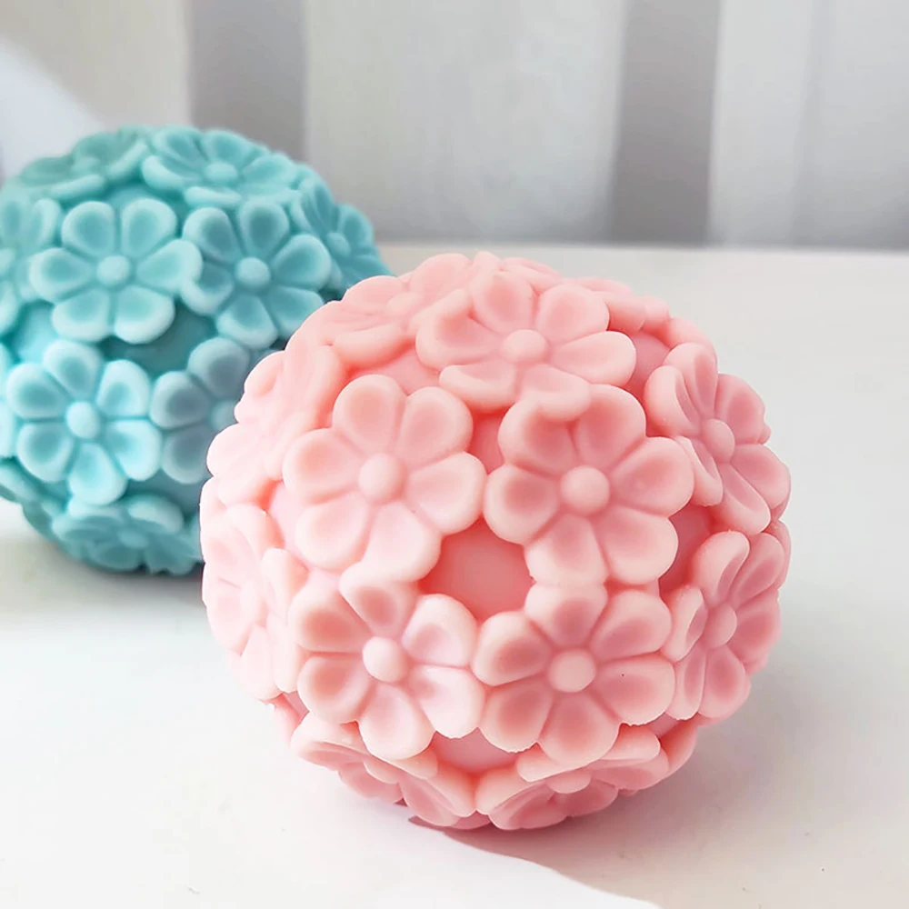 3D Flower Ball Candle Mold DIY Handmade Soap Gypsum Clay Resin Crafts Making Silicone Mould Home Decoration Ornaments 2023 New
3D Flower Ball Candle Mold DIY Handmade Soap Gypsum Clay Resin Crafts Making Silicone Mould Home Decoration Ornaments 2023 New