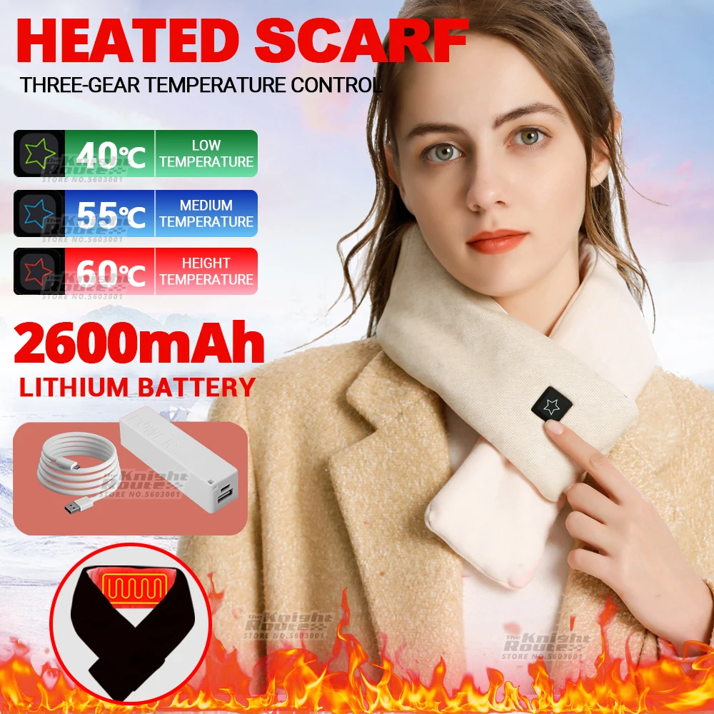 USB Electric Heated Scarf Men's Balaclava With Ears Scarves Head Scarf Woman Bandana Ski Mask Hunting Fishing Winter
USB Electric Heated Scarf Men's Balaclava With Ears Scarves Head Scarf Woman Bandana Ski Mask Hunting Fishing Winter