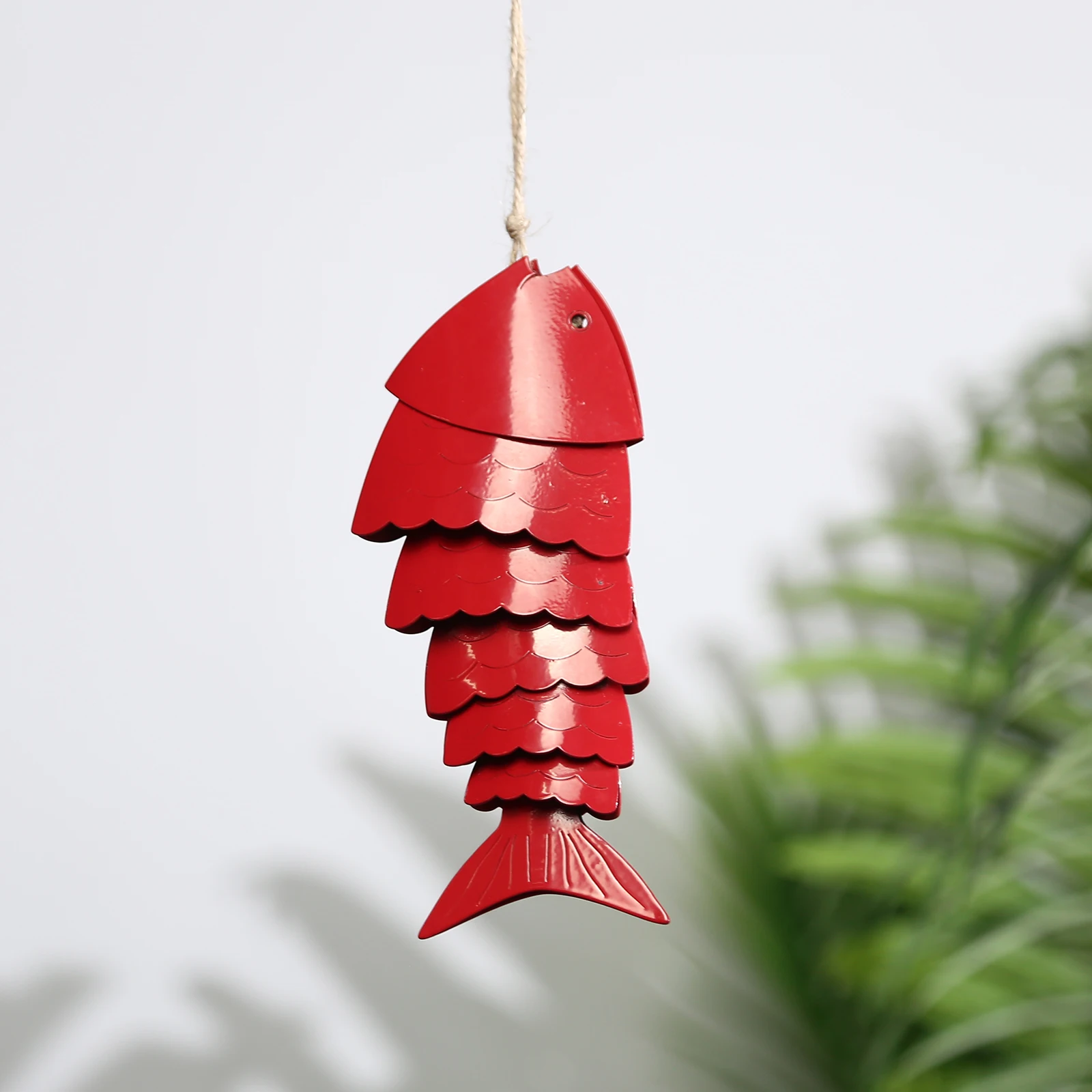 Metal Fish Wind Chime Pendant Wall Mounted Sculpture Art Craft Home Background Decor Birthday Festival Ornament
Metal Fish Wind Chime Pendant Wall Mounted Sculpture Art Craft Home Background Decor Birthday Festival Ornament