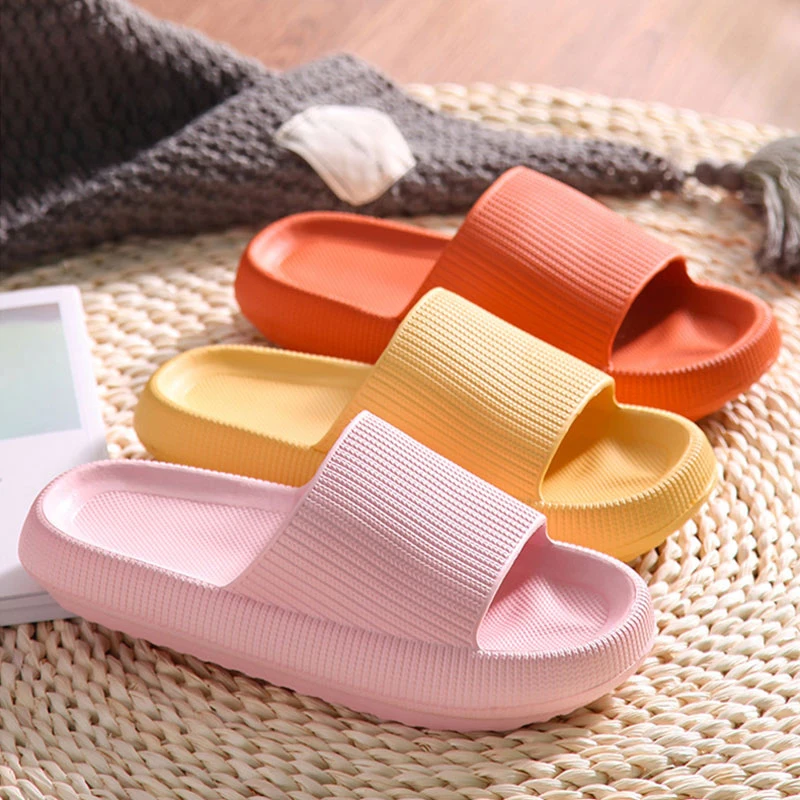 Soft Thick Platform Women's Slippers Summer Beach Eva Slide Sandals Leisure Men Indoor Bathroom Shoes Anti-Slip Dropshipping
Soft Thick Platform Women's Slippers Summer Beach Eva Slide Sandals Leisure Men Indoor Bathroom Shoes Anti-Slip Dropshipping