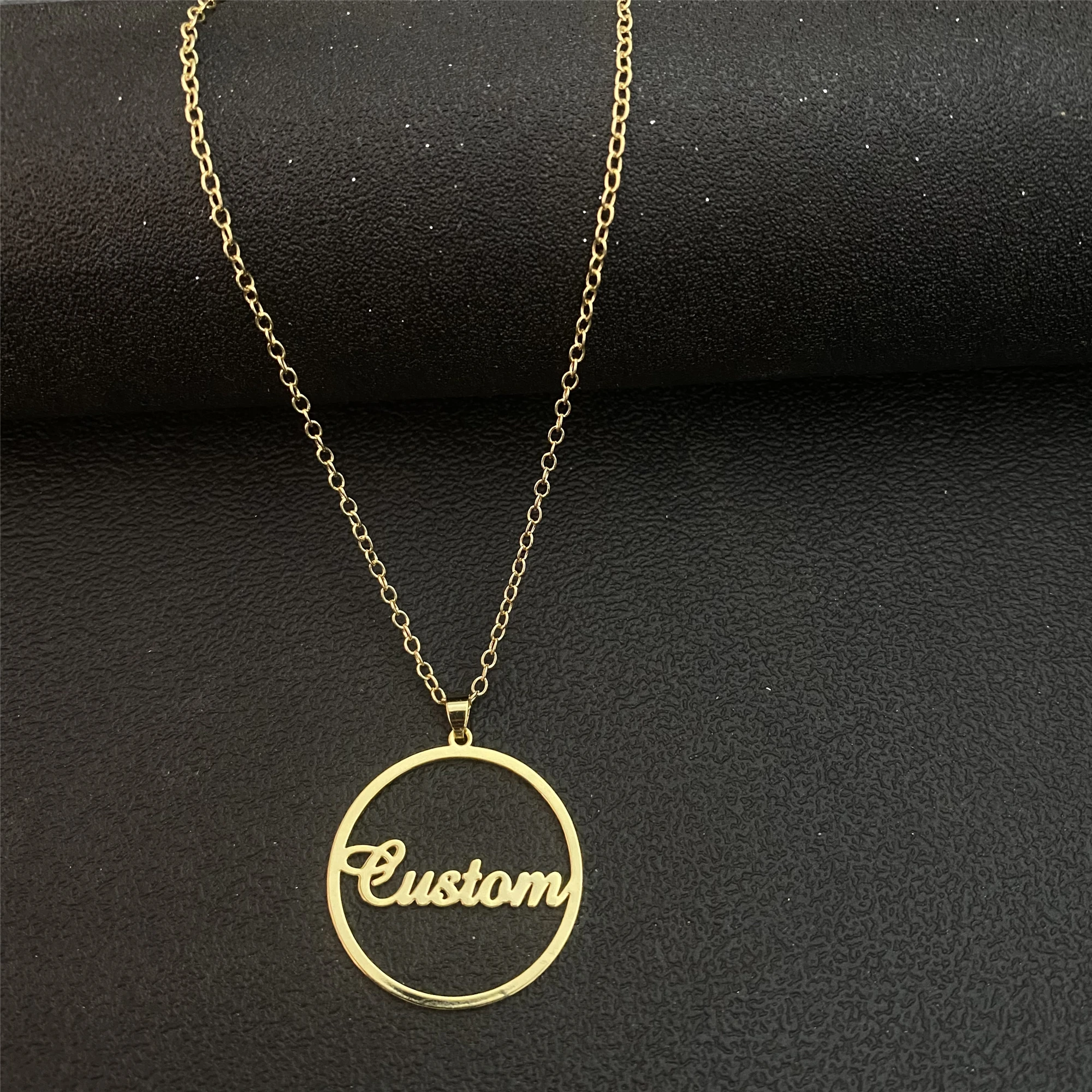 Custom Stainless Steel Round Shape Name Necklace For Women Girl Personalized Bead Choker Pendant Jewelry Christmas Gifts
Custom Stainless Steel Round Shape Name Necklace For Women Girl Personalized Bead Choker Pendant Jewelry Christmas Gifts