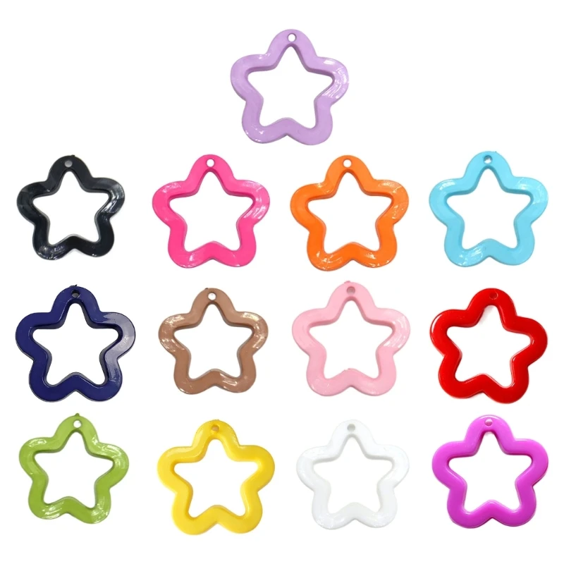 MXME 5pcs Mini Acrylic Flower Charm Pendant Loose Beads Spacer Charm Jewelry DIY
MXME 5pcs Mini Acrylic Flower Charm Pendant Loose Beads Spacer Charm Jewelry DIY