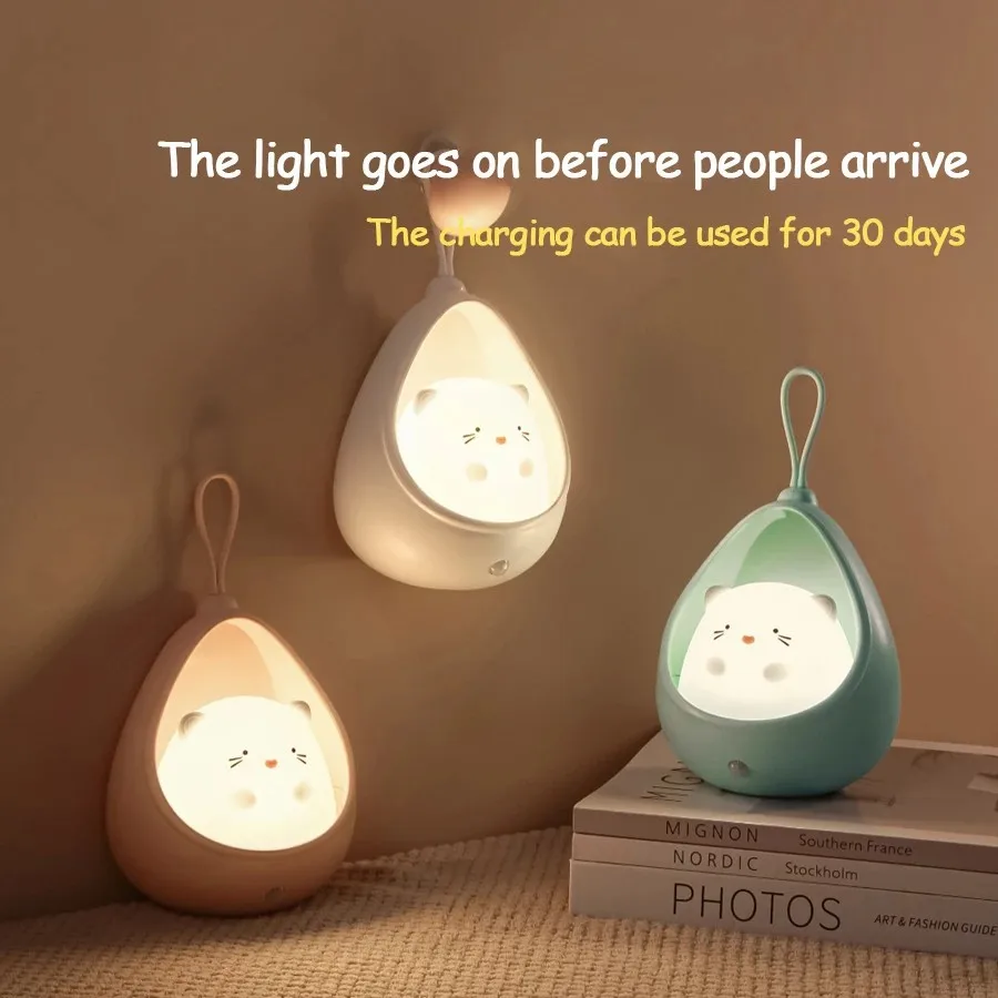 D2 LED Night Light Sensor Control Cute Animal Induction Nightlights Children Kids Bedroom USB Rechargeable Silicone Wall lights 
D2 LED Night Light Sensor Control Cute Animal Induction Nightlights Children Kids Bedroom USB Rechargeable Silicone Wall lights