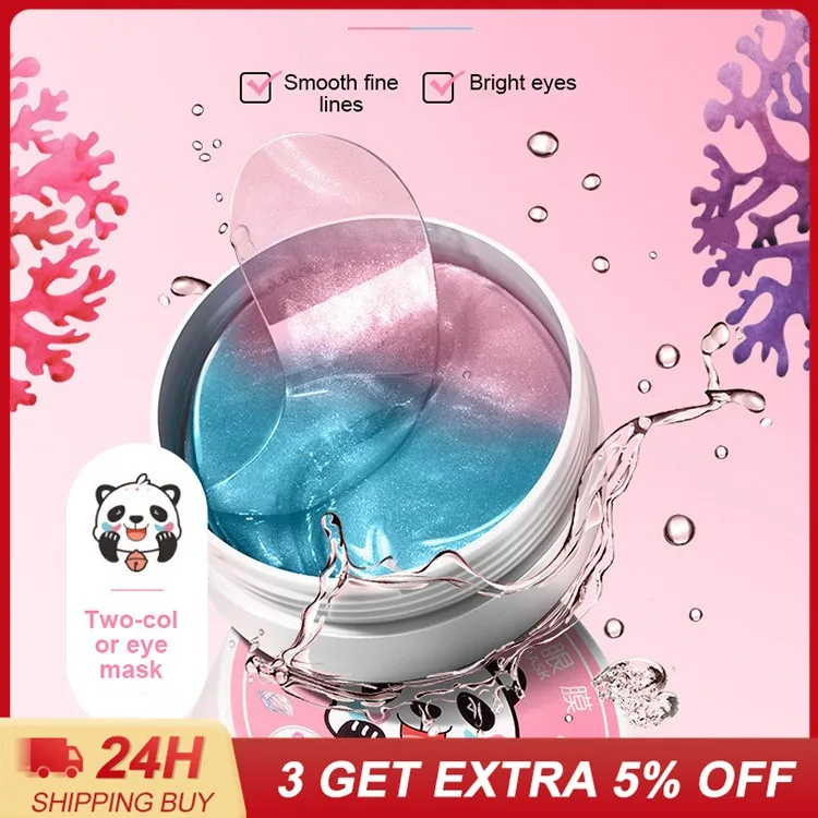 60 Pcs Anti Aging Collagen Gel Eye Masks Natural Moisturizing Eye Patches Dilute Fine Lines Wrinkle Dark Circles Eye Skin Care
60 Pcs Anti Aging Collagen Gel Eye Masks Natural Moisturizing Eye Patches Dilute Fine Lines Wrinkle Dark Circles Eye Skin Care