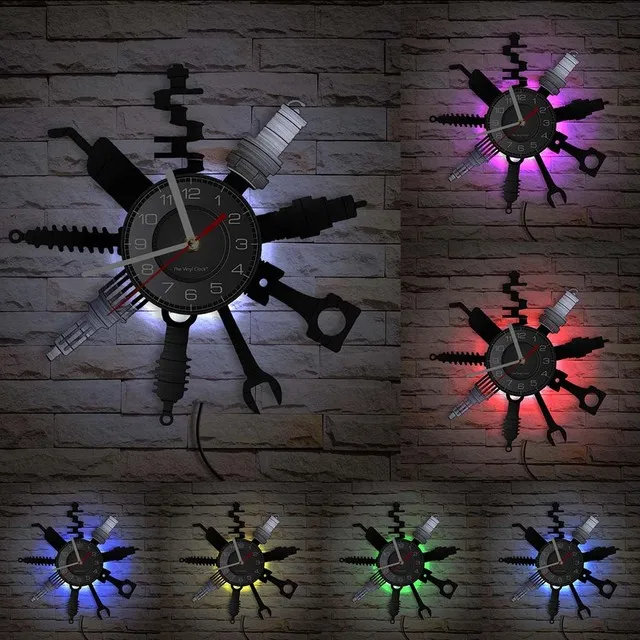 Настенные часы с виниловой пластиной, винтажные 3D часы ручной работы для обслуживания машины, декор для стен, уникальная идея в подарок для ...
Настенные часы с виниловой пластиной, винтажные 3D часы ручной работы для обслуживания машины, декор для стен, уникальная идея в подарок для ...