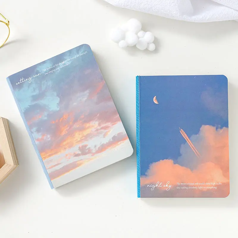 112 Sheets Blue Sky Cloud Journal Book INS Style Student Schedule Planning Grid Notebook Stationery School Supplies
112 Sheets Blue Sky Cloud Journal Book INS Style Student Schedule Planning Grid Notebook Stationery School Supplies