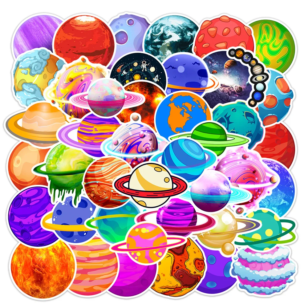 10/30/50PCS Cartoon Space Universe Planet Graffiti Waterproof Sticker Creative Trend Decorative Decal Water Cup Helmet Wholesale
10/30/50PCS Cartoon Space Universe Planet Graffiti Waterproof Sticker Creative Trend Decorative Decal Water Cup Helmet Wholesale