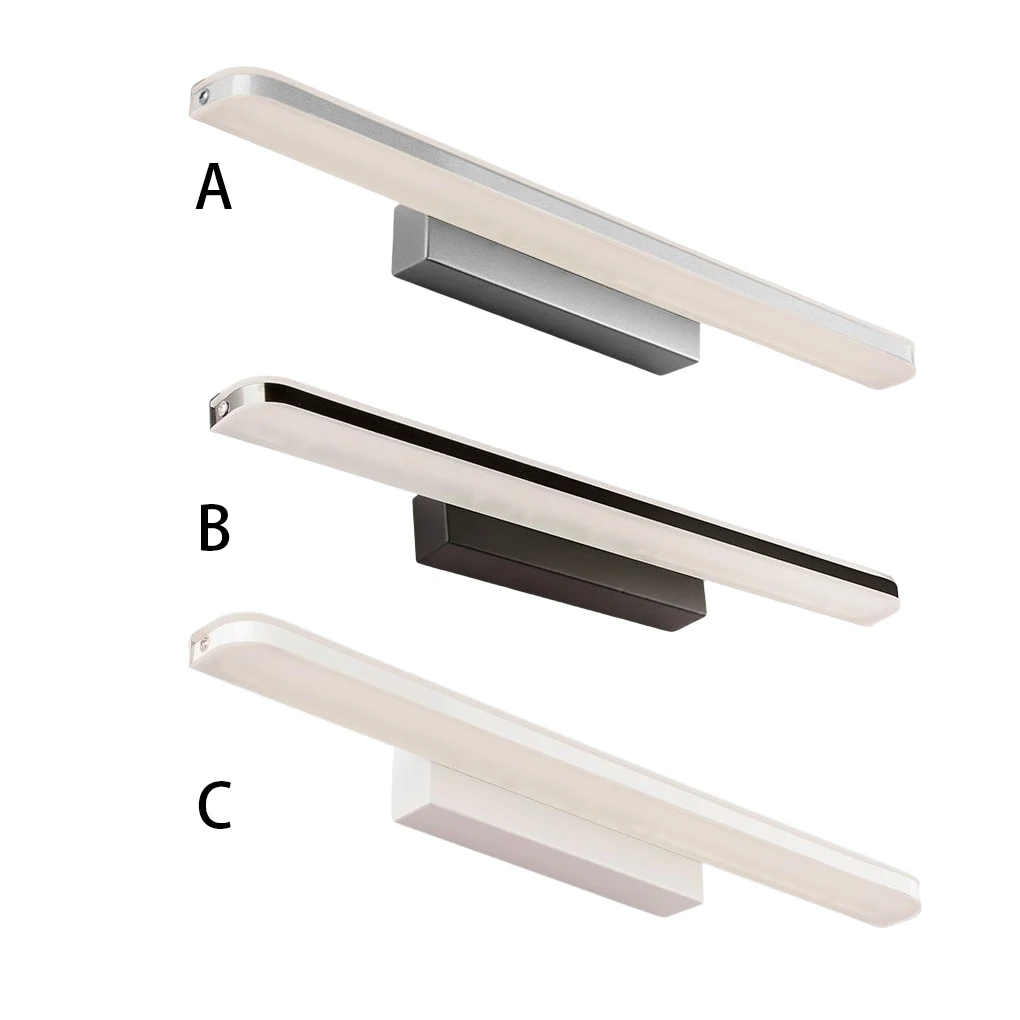 Bathroom Waterproof Wall Light Stainless Steel Mirror Lamp Simple Design
Bathroom Waterproof Wall Light Stainless Steel Mirror Lamp Simple Design