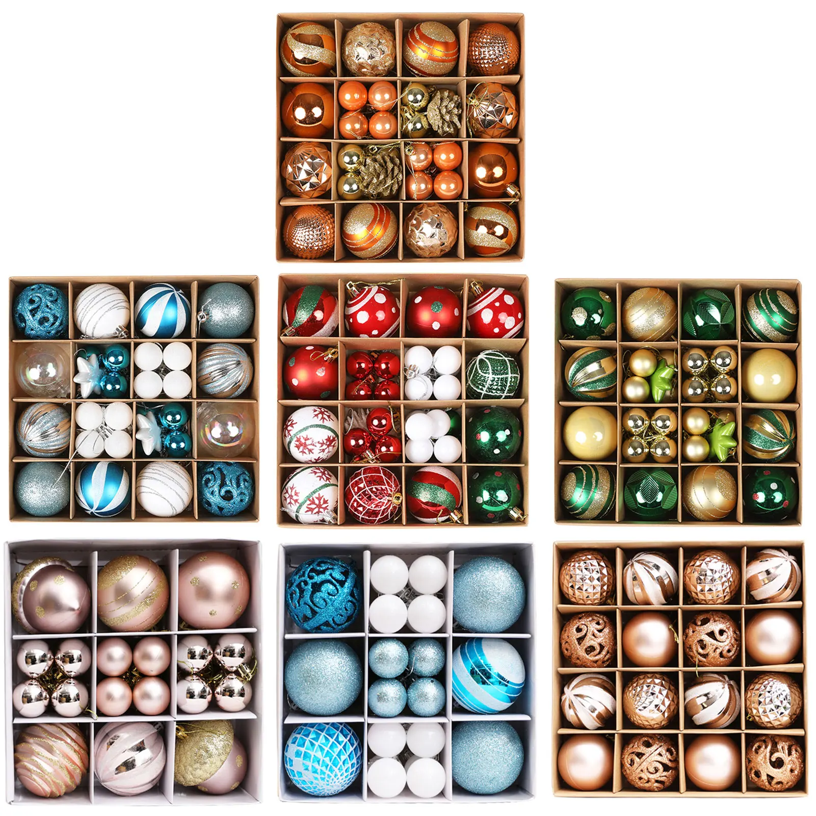 36 шт. сверкающие Рождественские шары, Красочные Праздничные рождественские шары, 36 шт. в 1 наборе для украшения «сделай сам»
36 шт. сверкающие Рождественские шары, Красочные Праздничные рождественские шары, 36 шт. в 1 наборе для украшения «сделай сам»
