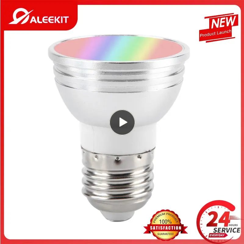 

1~8PCS 6W WIFI Smart Light Bulb RGBW Dimming Smart Life/tuya APP E27 E26 GU10 GU5.3 B22 85-265V WIFI Light Bulb Alexa Google