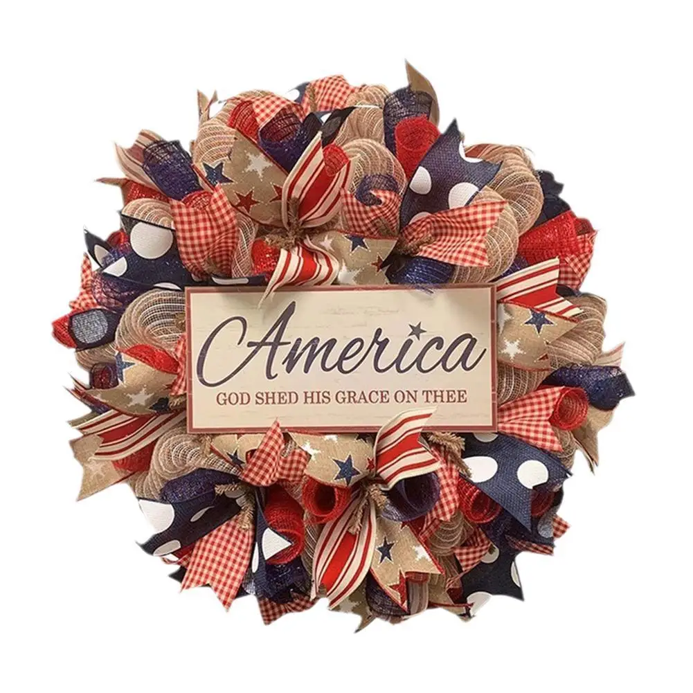 Independence Day Decoration Wreath 4Th of July Memorial Day Wreaths Decor for Home Decoration Front Door Wall Outside
Independence Day Decoration Wreath 4Th of July Memorial Day Wreaths Decor for Home Decoration Front Door Wall Outside