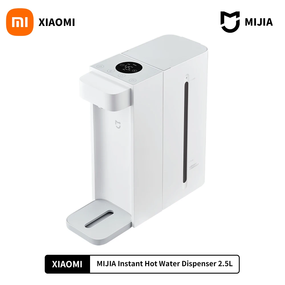 Диспенсер для горячей воды XIAOMI MIJIA S2202, мгновенный диспенсер для горячей воды, Настольный Электрический чайник, термостат, портативный водяной насос с быстрым нагревом
Диспенсер для горячей воды XIAOMI MIJIA S2202, мгновенный диспенсер для горячей воды, Настольный Электрический чайник, термостат, портативный водяной насос с быстрым нагревом