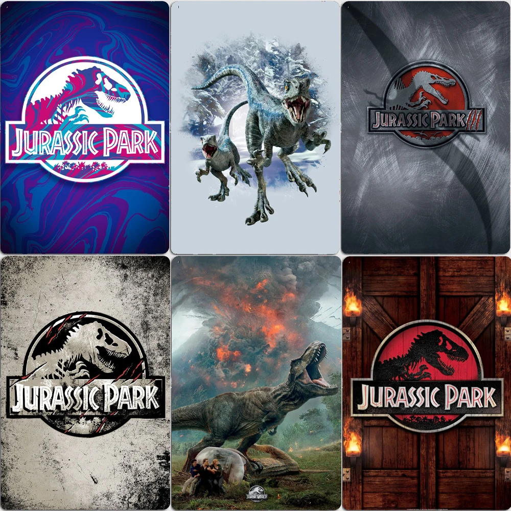 Jurassic Park Retro Painting Metal Plaque Painting Décor Cinema Retro Wall Pub Tin Sign Poster
Jurassic Park Retro Painting Metal Plaque Painting Décor Cinema Retro Wall Pub Tin Sign Poster