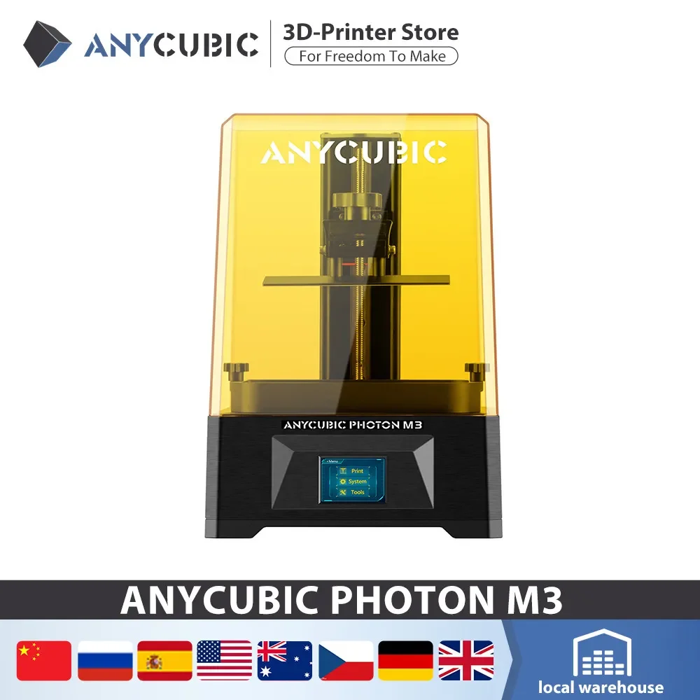 Printer M3 LCD 3D Printer Huge Screen 3L Large Build Volume Resin 4K+ High Resolution 3D Printing
Printer M3 LCD 3D Printer Huge Screen 3L Large Build Volume Resin 4K+ High Resolution 3D Printing