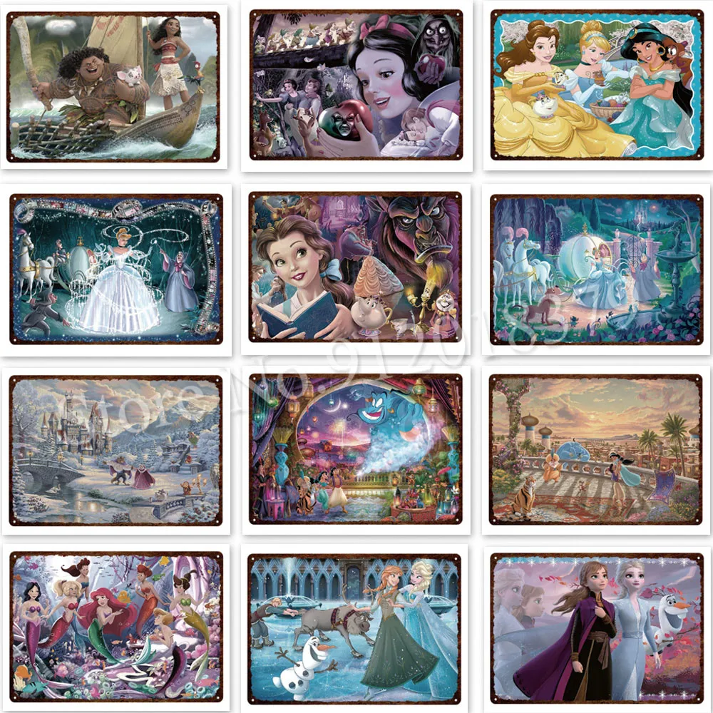 Disney Princess Metal Sign Vintage Snow White Plaque Tin Sign Decor for Bar Sign Club Decoration Man Cave Plate Retro Poster
Disney Princess Metal Sign Vintage Snow White Plaque Tin Sign Decor for Bar Sign Club Decoration Man Cave Plate Retro Poster