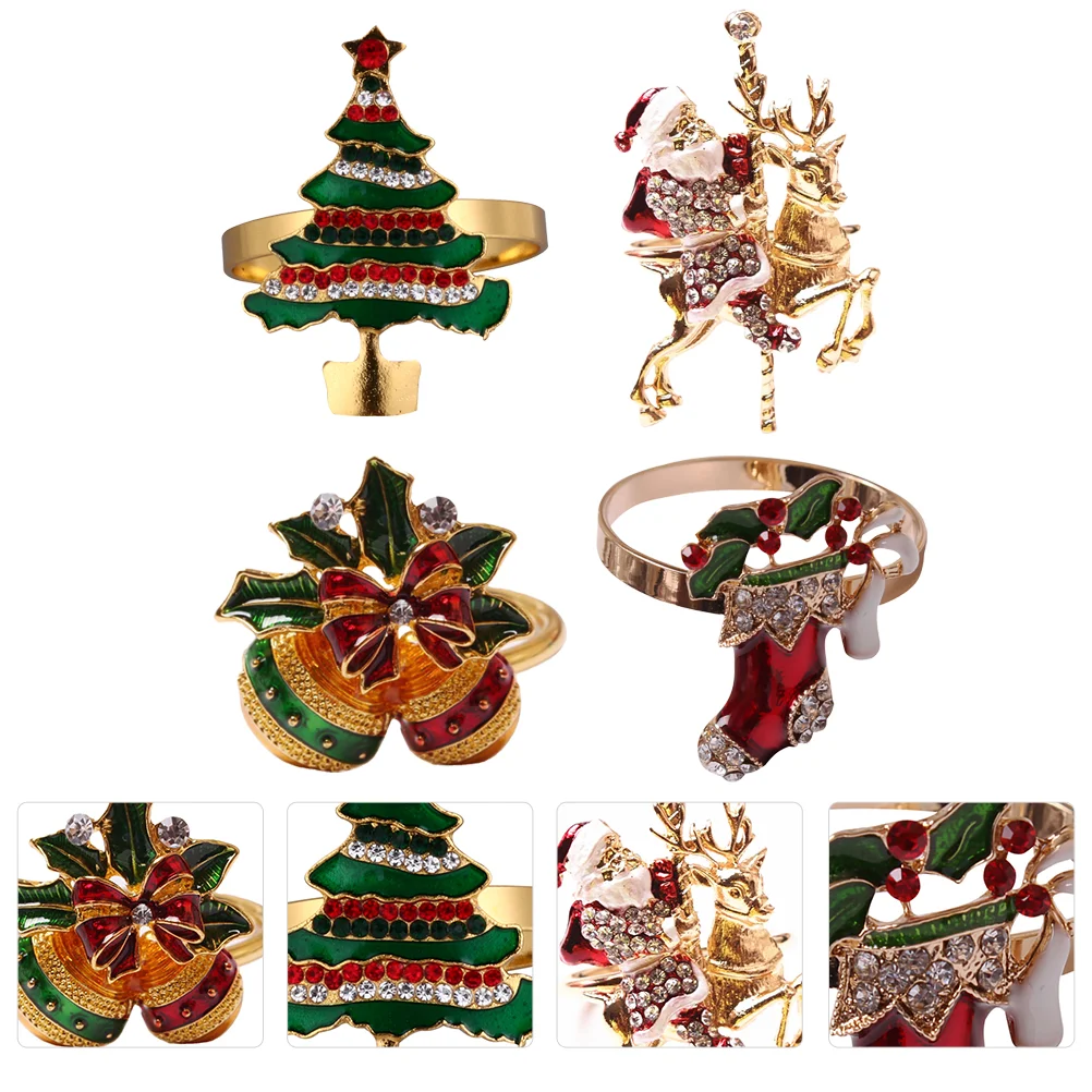 Napkin Christmas Rings Ring Holder Serviette Dinner Bands Buckle Decor Snowflake Holiday Table Towel Wintervintage Decorative
Napkin Christmas Rings Ring Holder Serviette Dinner Bands Buckle Decor Snowflake Holiday Table Towel Wintervintage Decorative