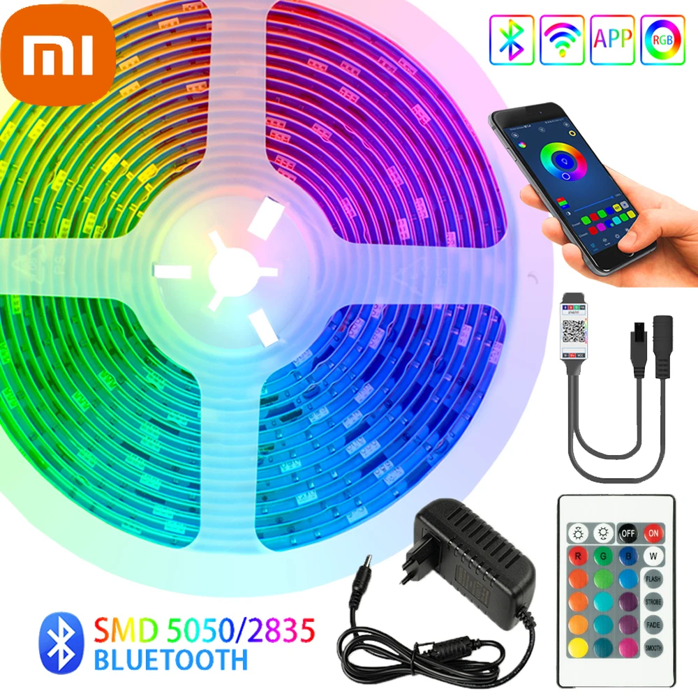 Светодиодная лента Xiaomi Iuces RGB 5050, водонепроницаемая гибкая лента с диодами и подсветкой, 12 В постоянного тока, 5 м, 10 м, 15 м, 20 м
Светодиодная лента Xiaomi Iuces RGB 5050, водонепроницаемая гибкая лента с диодами и подсветкой, 12 В постоянного тока, 5 м, 10 м, 15 м, 20 м