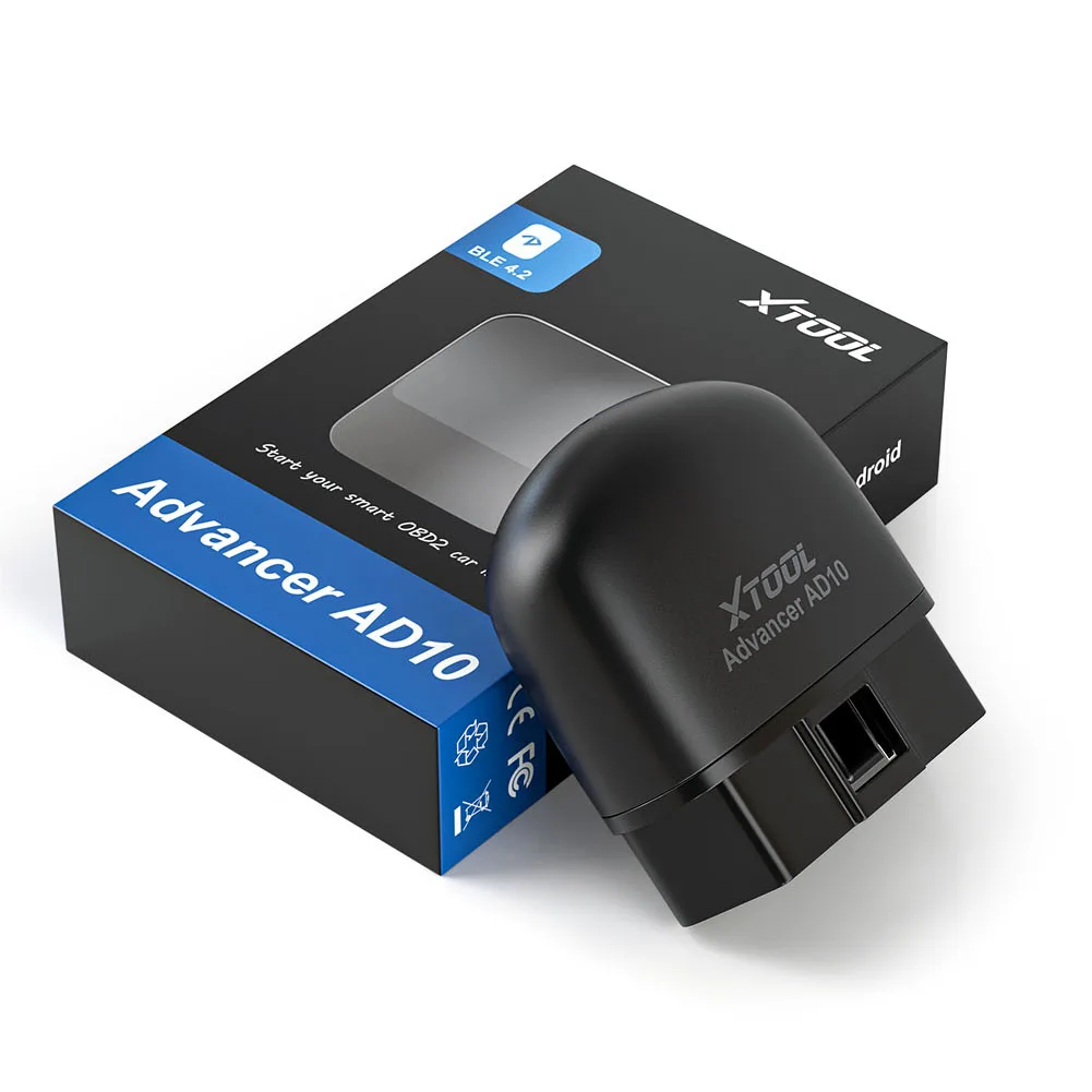 XTOOL AD10 OBD2 Bluetooth-сканер EOBD-совместимый ELM327 Беспроводной считыватель кодов сканирования Автомобильный диагностический сканер для обнаружени...
XTOOL AD10 OBD2 Bluetooth-сканер EOBD-совместимый ELM327 Беспроводной считыватель кодов сканирования Автомобильный диагностический сканер для обнаружени...
