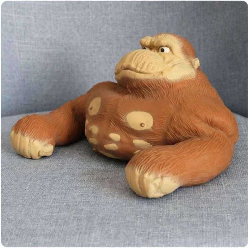 

Simulation Decompression Gorilla Toy Elastic Army Creative Stress Relief Flexible Decompression Vent Stretching Funny Tricky Toy