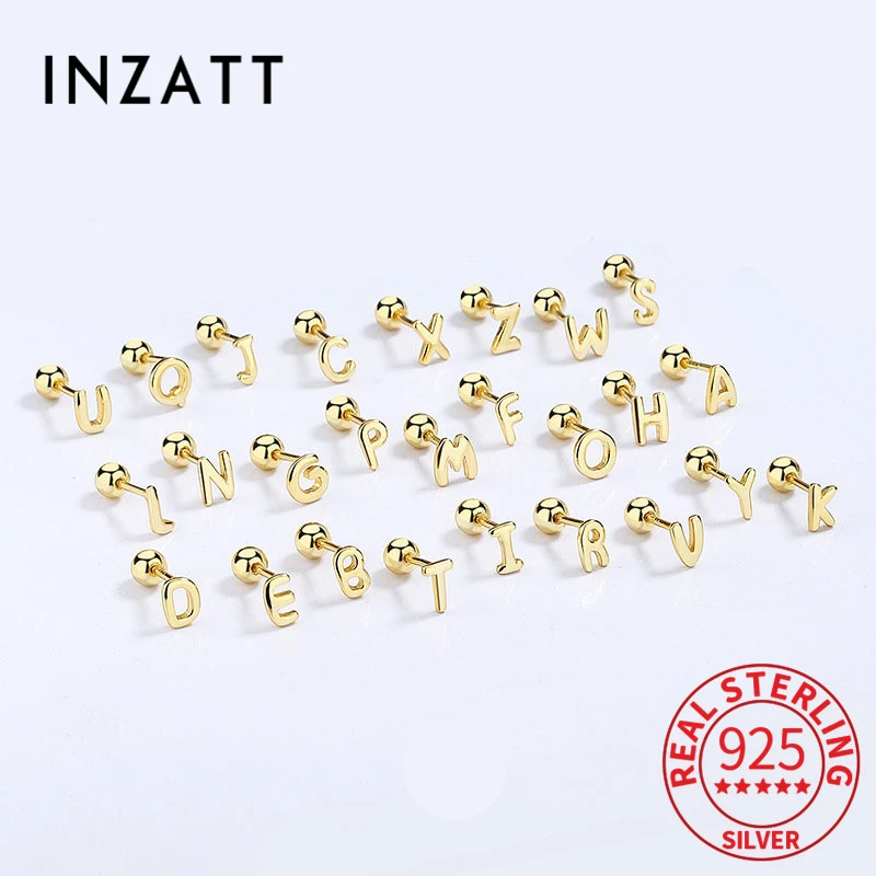 Женские серьги-гвоздики из серебра 925 пробы с 26 буквами
Женские серьги-гвоздики из серебра 925 пробы с 26 буквами