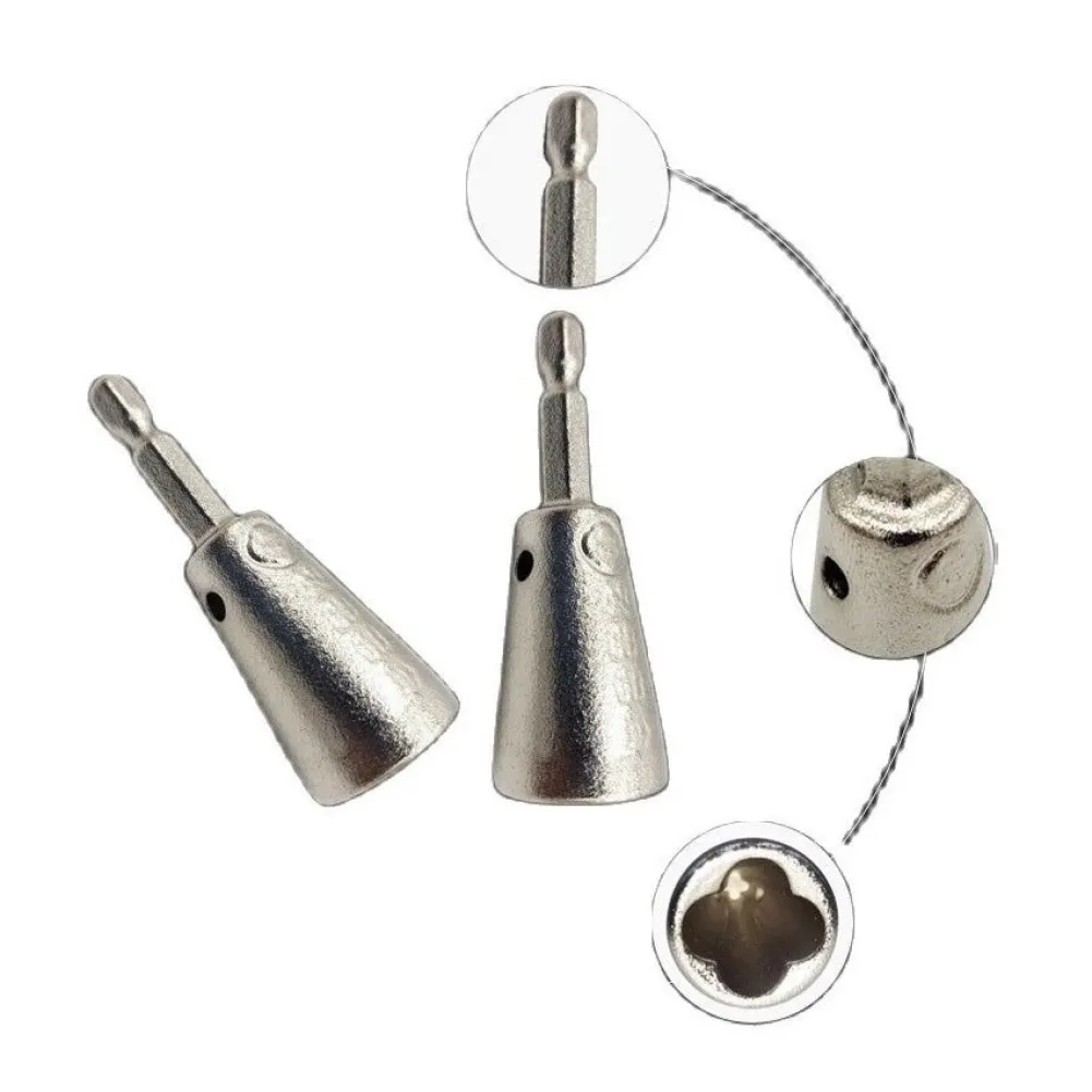1pc Electrician Wire Twisting Tools Electrician Quickly Twister 6mm Hex Handle For Power Drill Drivers Accessories Wholesale
1pc Electrician Wire Twisting Tools Electrician Quickly Twister 6mm Hex Handle For Power Drill Drivers Accessories Wholesale
