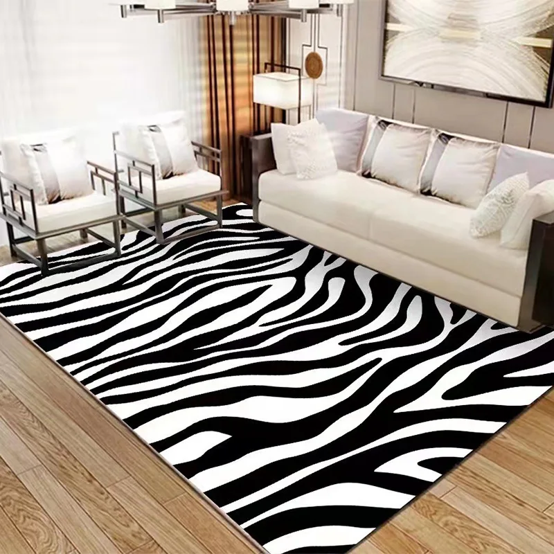 Black And White Stripes Coffee Table Carpet Room Decor Rugs For Bedroom tapis salon decoration maison tapetes de sala ковер
Black And White Stripes Coffee Table Carpet Room Decor Rugs For Bedroom tapis salon decoration maison tapetes de sala ковер