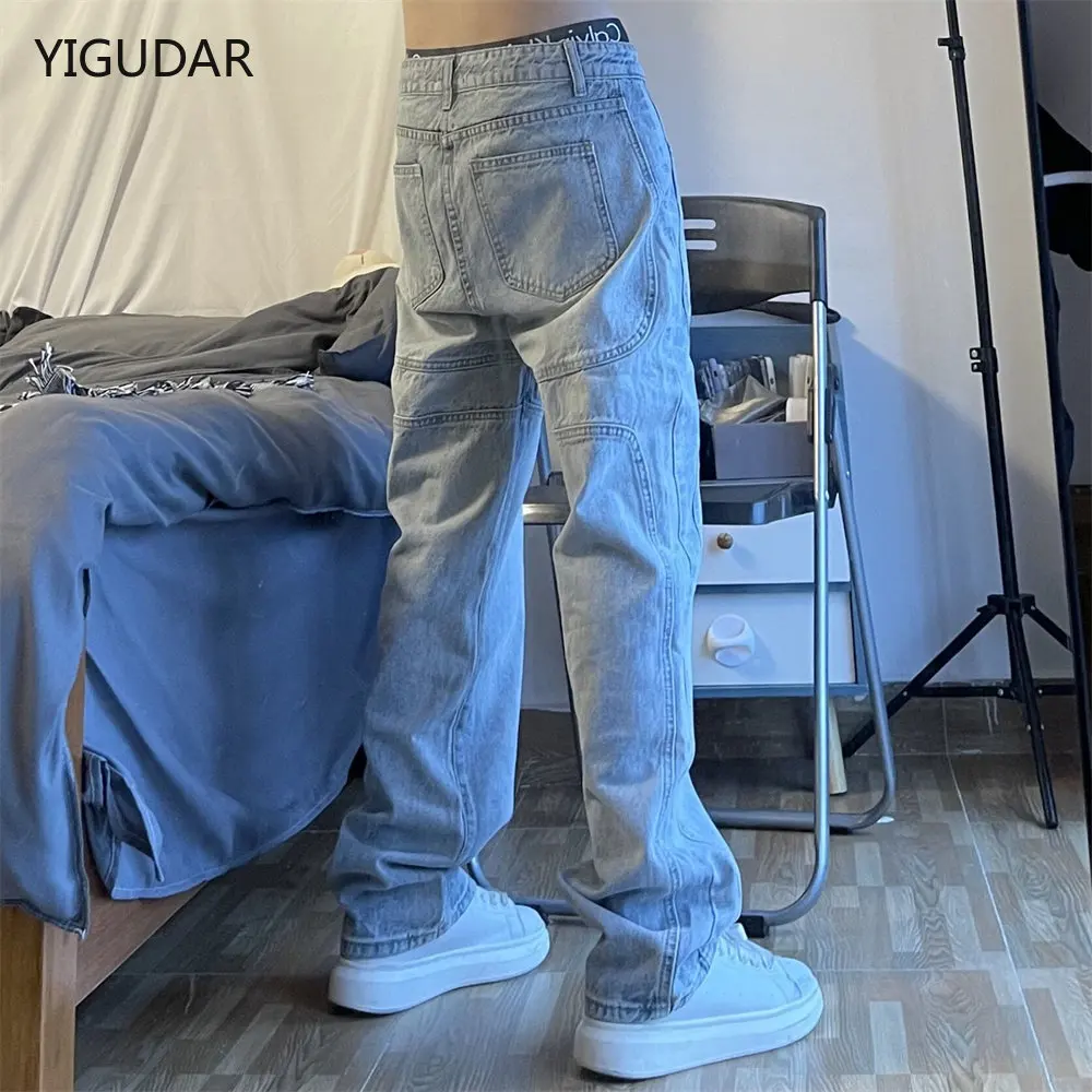 Women Jeans Vintage Female Wide Leg Trousers Lace Pleated Women Clothes Casual Loose Denim Pant High Waist Fashion Korean Jean
Women Jeans Vintage Female Wide Leg Trousers Lace Pleated Women Clothes Casual Loose Denim Pant High Waist Fashion Korean Jean