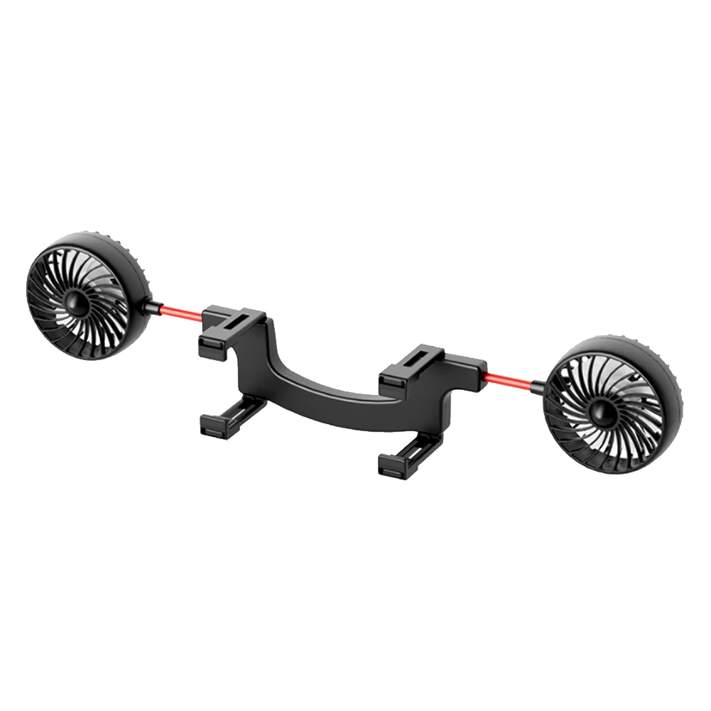 Universal Car Fan Inner Rearview Mirror Mount Cooling Fan 3 Gear Dual Heads 360° Adjustable 5V/2A USB Fan for Car SUV Truck Van
Universal Car Fan Inner Rearview Mirror Mount Cooling Fan 3 Gear Dual Heads 360° Adjustable 5V/2A USB Fan for Car SUV Truck Van
