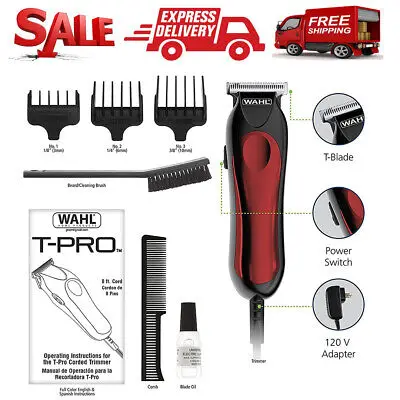 Машинка для стрижки волос T-Pro, профессиональный триммер для бороды и усов, электробритва для парикмахера, бытовая техника для ультразвука, т...
Машинка для стрижки волос T-Pro, профессиональный триммер для бороды и усов, электробритва для парикмахера, бытовая техника для ультразвука, т...