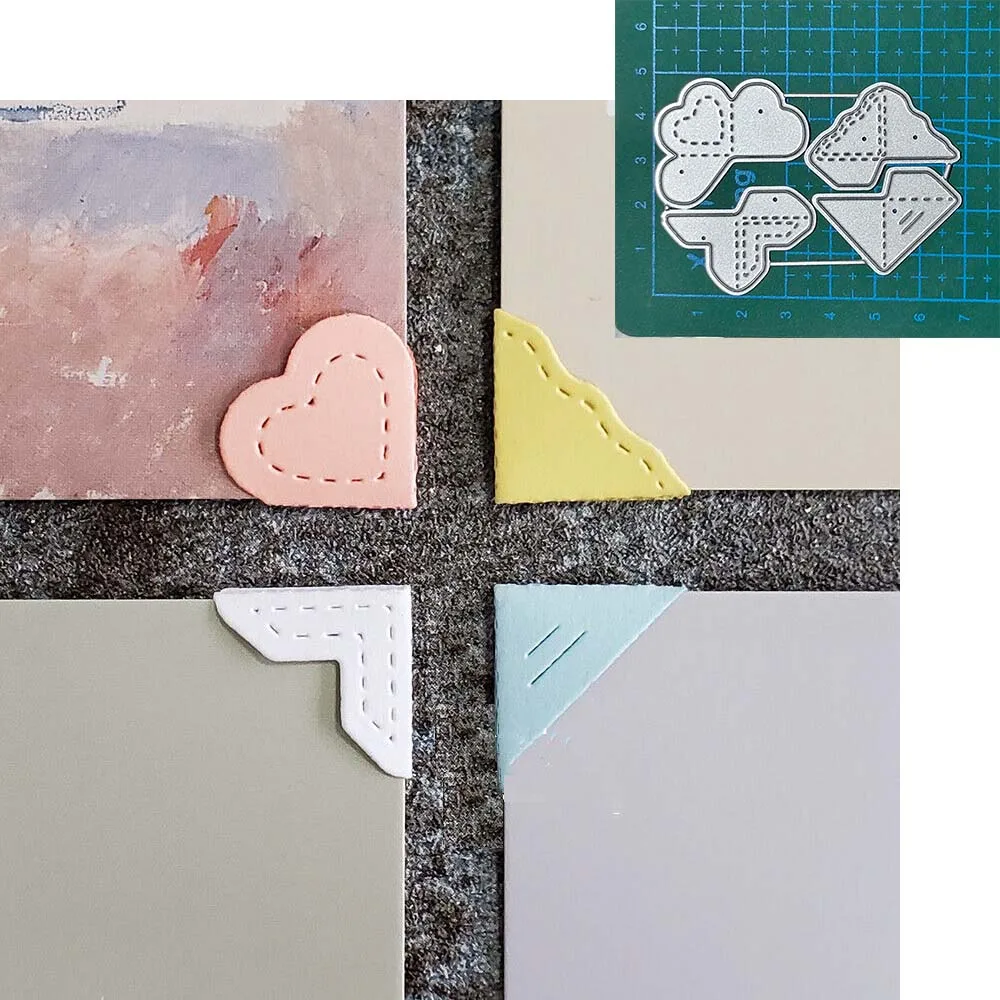 Photo Corner Metal Cutting Dies Scrapbooking Mold Stencil Die Cuts Card Making DIY Craft Blade Punch Embossing New Dies 2023
Photo Corner Metal Cutting Dies Scrapbooking Mold Stencil Die Cuts Card Making DIY Craft Blade Punch Embossing New Dies 2023