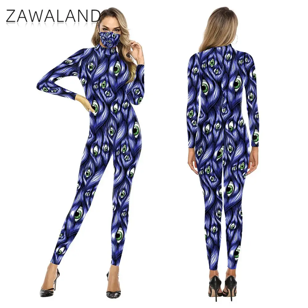 Zawaland Spandex Bodysuit Catsuit Fashion Funny Halloween Cosplay Costumes 3D Skeleton Muscle Printed Zentai Bodysuit Jumpsuits
Zawaland Spandex Bodysuit Catsuit Fashion Funny Halloween Cosplay Costumes 3D Skeleton Muscle Printed Zentai Bodysuit Jumpsuits